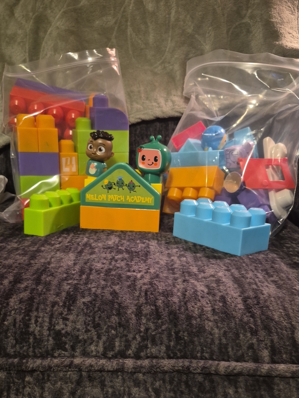 Kids Coco Mellon Building Block Toy Set - Multicolor